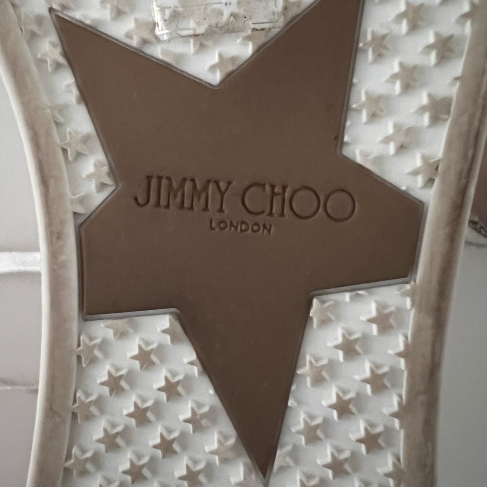 MAKE AN OFFER 🚨 Jimmy Choo Miami Sneakers Size 38.5 - Excellent Condition - Picture 5 of 9